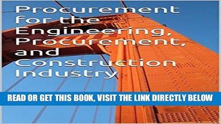 [Free Read] Procurement for the Engineering, Procurement, and Construction Industry Free Download