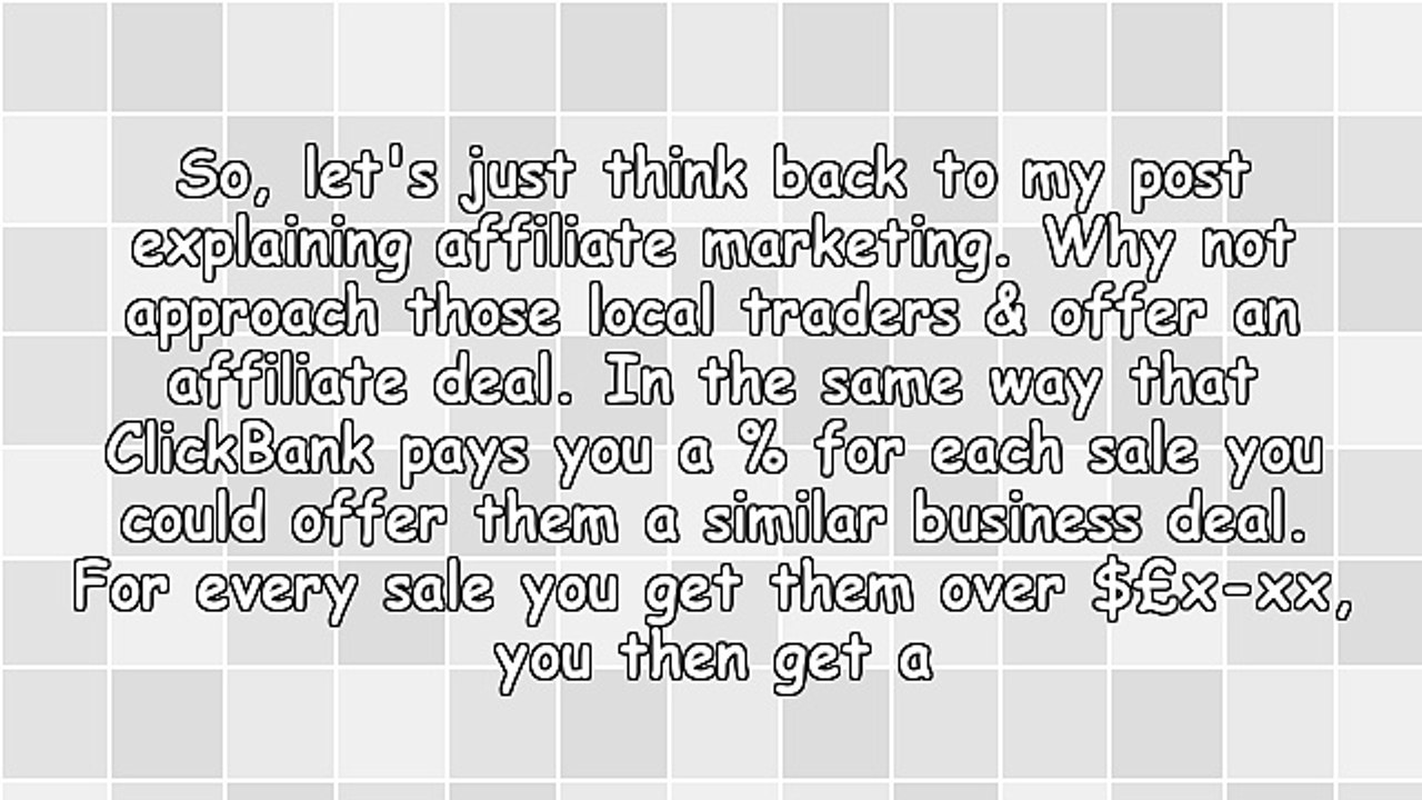 Ideas To Make Money From Home - Utilise Your Local Town