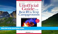 Books to Read  The Unofficial Guide to the Best RV and Tent Campgrounds in Florida   the Southeast