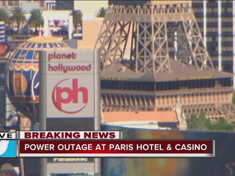 UPDATE: Power outage suspends all operations at Paris Las Vegas