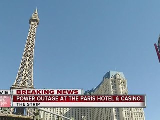 UPDATE: Power outage suspends all operations at Paris Las Vegas