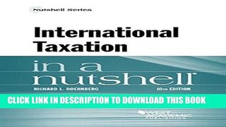 Read Now International Taxation in a Nutshell Download Online