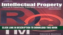 Read Now Intellectual Property for Paralegals: The Law of Trademarks, Copyrights, Patents, and