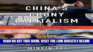 [Free Read] China s Crony Capitalism: The Dynamics of Regime Decay Full Online