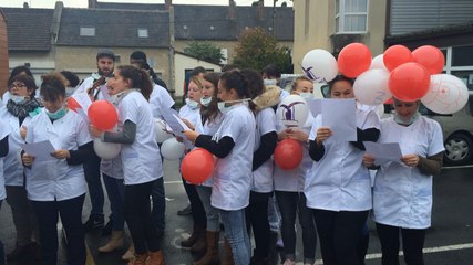Mobilisation pour l'école d'aides-soignants