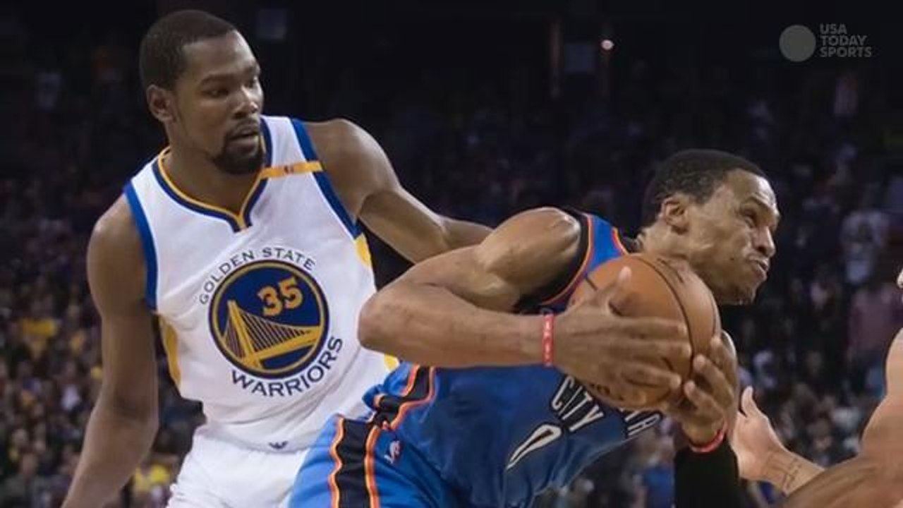 No love lost as Durant and Westbrook reunite