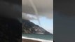 Spectacular Waterspout Hits Shore on Italy's Amalfi Coast