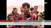 شباب المناطق المحررة في الموصل يعاودون لحلق رؤوسهم و لحاهم وفق الموظة