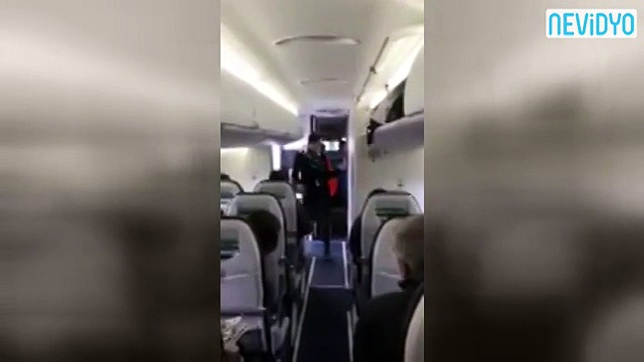 Çılgın hostesten dans şov