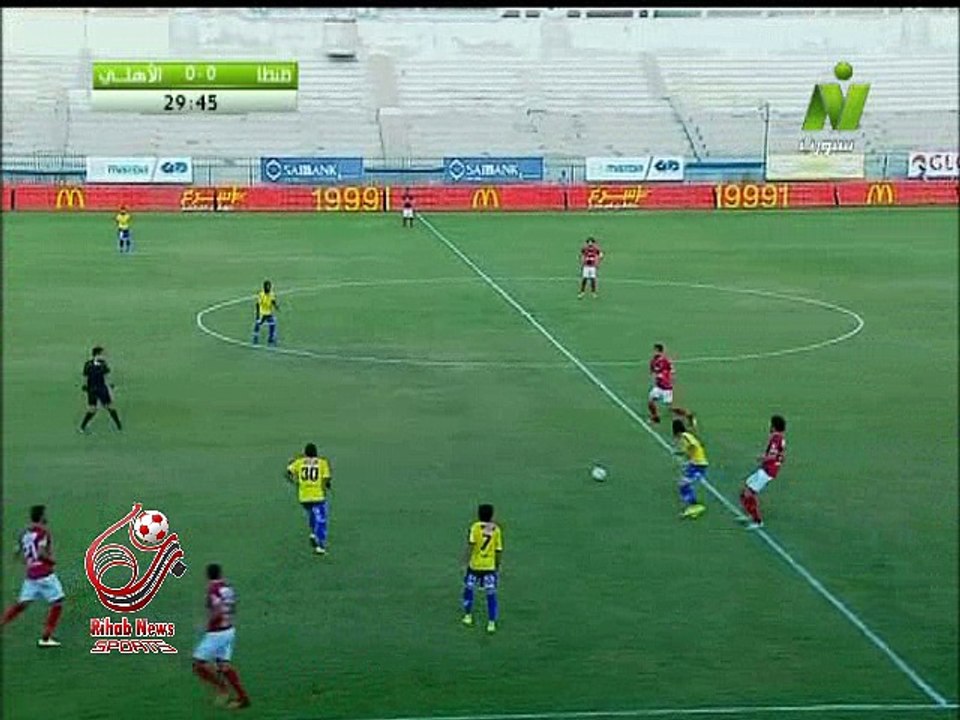 هدف الاهلي الاول ( طنطا 0-1 الاهلي ) الدوري المصري