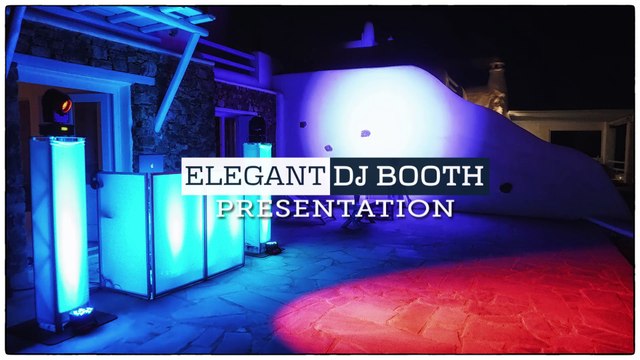 Elegant & Stylish Wedding DJ Setup | Mike Vekris Entertainment | Wedding DJs in Greece