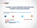 Nano Sensors Market Analysis 2016: Global Company Profile, Product Specifications, Capacity Insights and 2020 Forecasts