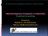Best Web Development Companies in Hyderabad