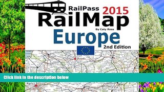 Deals in Books  RailPass RailMap Europe 2015: Icon illustrated Railway Atlas of Europe, Turkey and