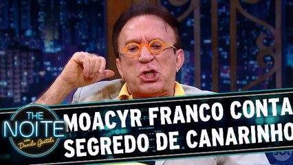 Moacyr Franco faz revelação surpreendente de Canarinho e Manoel de Nóbrega