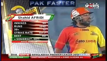 Shahid Afridi v Shakib Ul Hassan