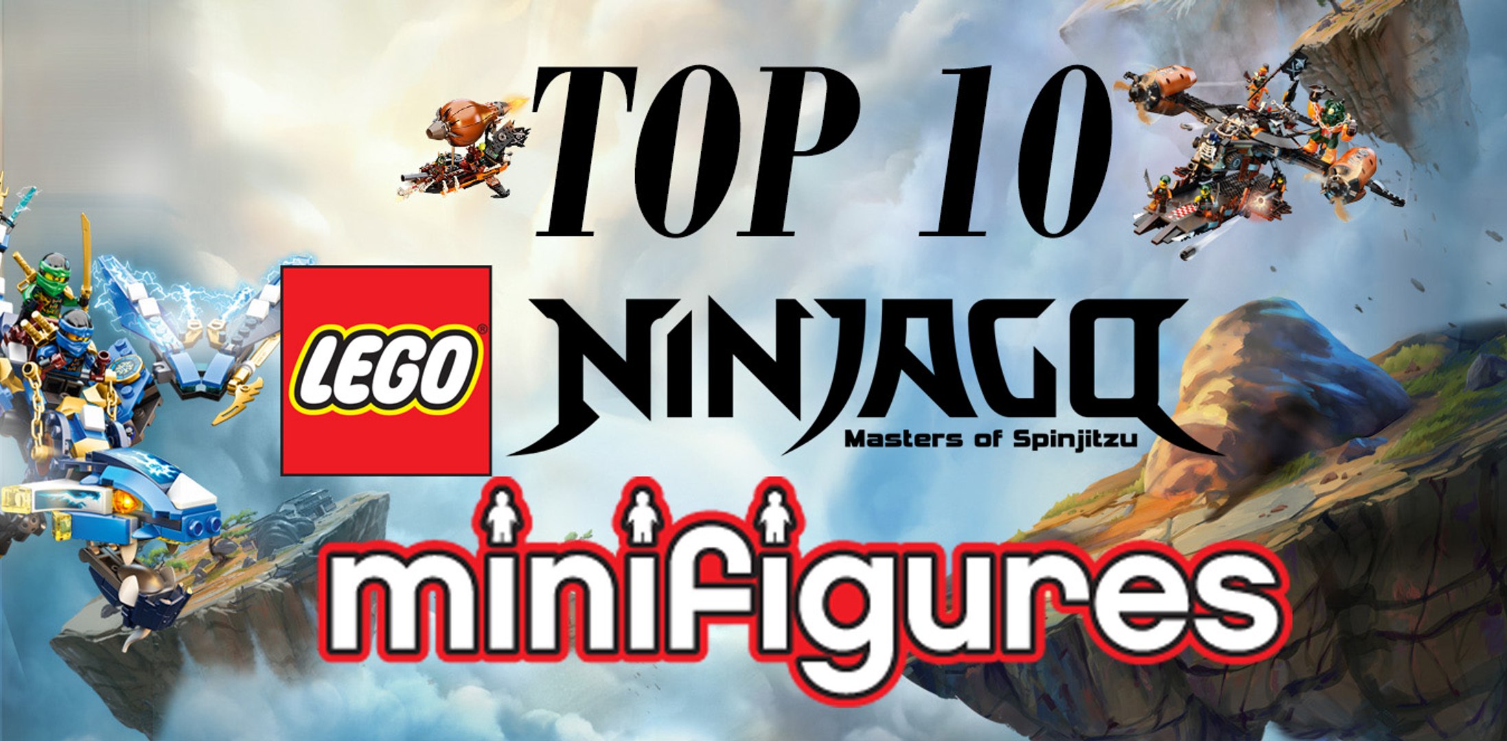 top 10 lego ninjago minifigures