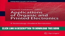 Read Now Applications of Organic and Printed Electronics: A Technology-Enabled Revolution