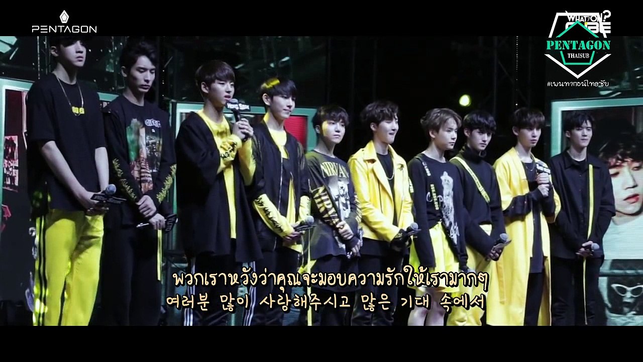[ซับไทย] Pentagon - Debut showcase Behind!