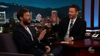 Jamie Dornan en Jimmy Kimmel