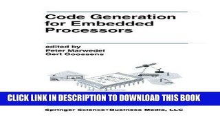 Read Now Code Generation for Embedded Processors (The Springer International Series in Engineering