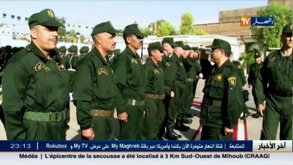 بشار  اللواء مناد نوبة يتفقد وحدات القيادة الجهوية الثالثة للدرك