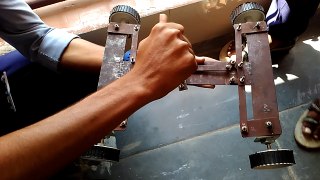 FOUR WHEEL STEERING MECHANISM-MECHANICAL PROJECTS, MINI PROJECTS