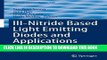 Read Now III-Nitride Based Light Emitting Diodes and Applications (Topics in Applied Physics)