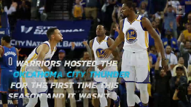 Kevin Durant and the Warriors take down Thunder in emotional game