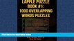 READ book  Lapple Puzzle Book #1: 1000 Overlapping Words Puzzles (LAPPLE IQ PUZZLES) (Volume 1)