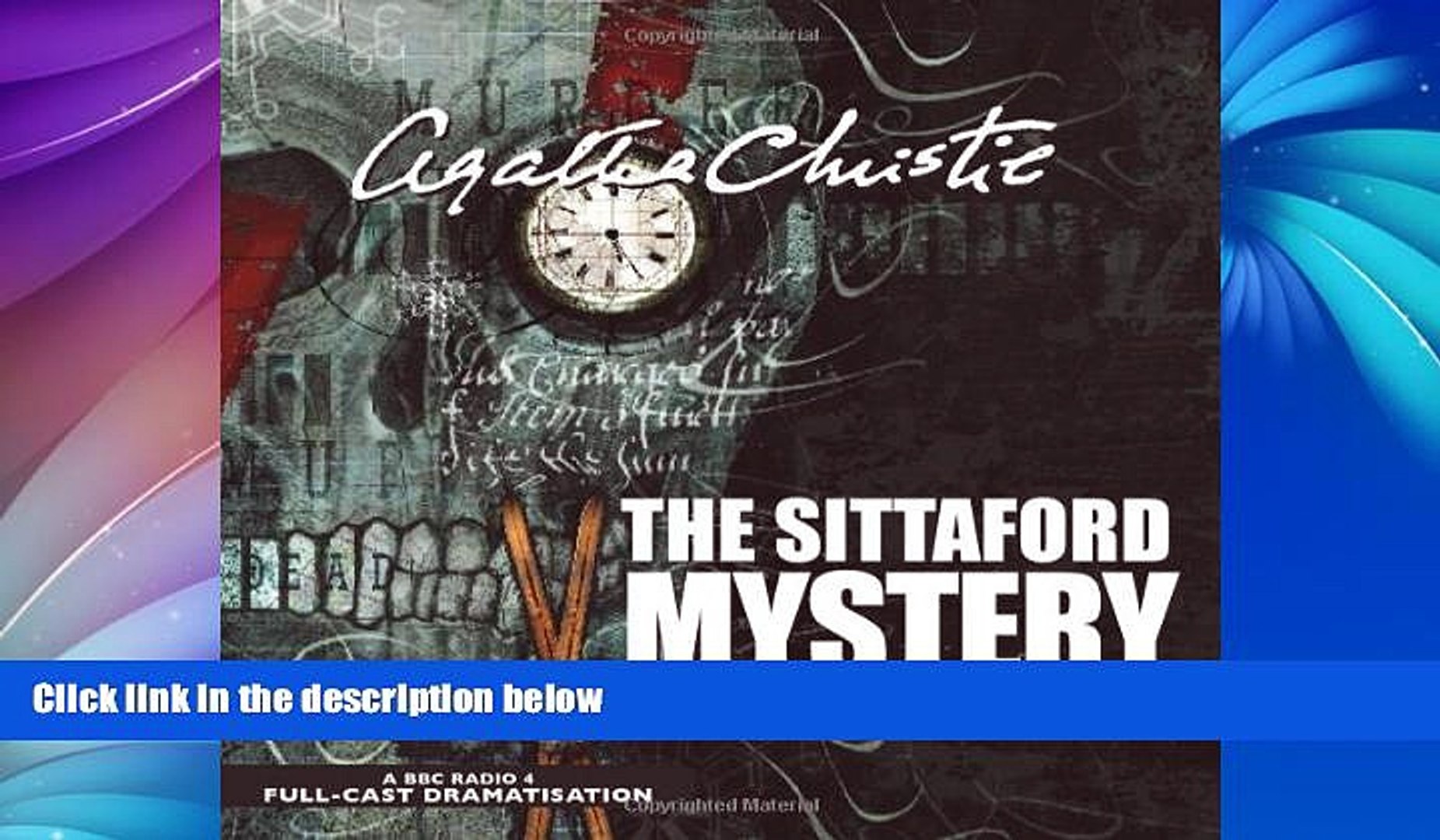 READ book  The Sittaford Mystery (BBC Audio Crime)  FREE BOOOK ONLINE