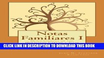 Read Now Notas Familiares: Descendencia de los Hermanos Carlos y Julio PflÃ¼cker Schmiedel (Volume