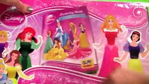 6 Disney Princess Clay Buddies Play-Doh Belle Ariel Rapunzel Cinderella SnowWhite by Disneycollector