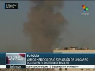 Turquía: explosión de coche bomba en Diyarbakir deja varios heridos