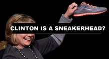 Hillary Clinton Is a sneakerhead?