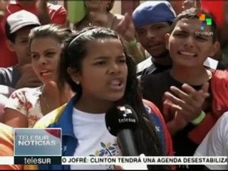 Venezuela: pueblo chavista reitera "para atrás, nunca más"