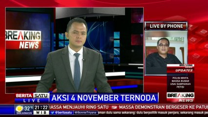 Tanggapan Pakar Hukum Pidana Terkait Demo 4 November Ricuh
