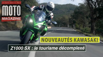 Kawasaki Z1000 SX : le roadster GT (nouveauté 2017)