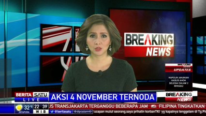 Bentrok Massa, 7 Polisi Terluka