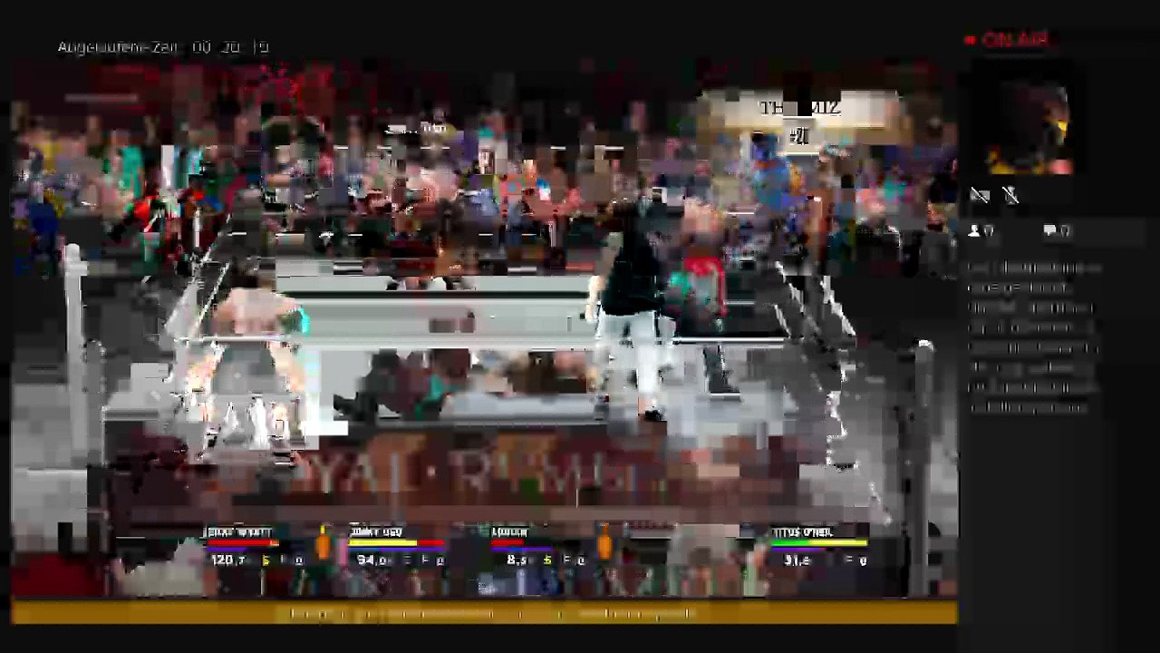 PS4-Live-Übertragung 2K17 ROYAL RUMBLE 30-MAN (9)