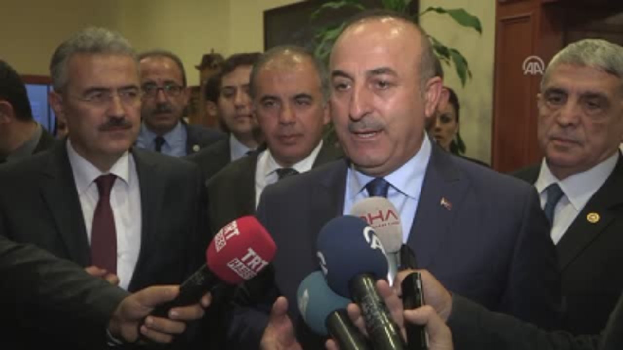 Dışişleri Bakanı Mevlüt Çavuşoğlu Tutuklanan Hdp'li Milletvekilleri Ile Ilgili Soruyu Cevapladı (1)