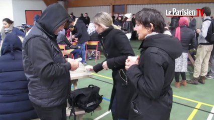 Cergy : des familles de migrants accueillies au centre Hubert-Renaud