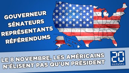 Le 8 novembre, les Américains n'élisent pas qu'un président...