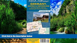 Books to Read  Rick Steves  Germany, Austria, and Switzerland Map: Including Berlin, Munich,