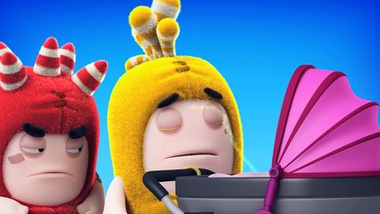 Oddbods Vs The WILD | Shark Attack | Cartoons For Kids