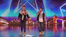 ALL judges shocked!! Boys Shocked People in the hall!!! Britain's Got Talent 2014