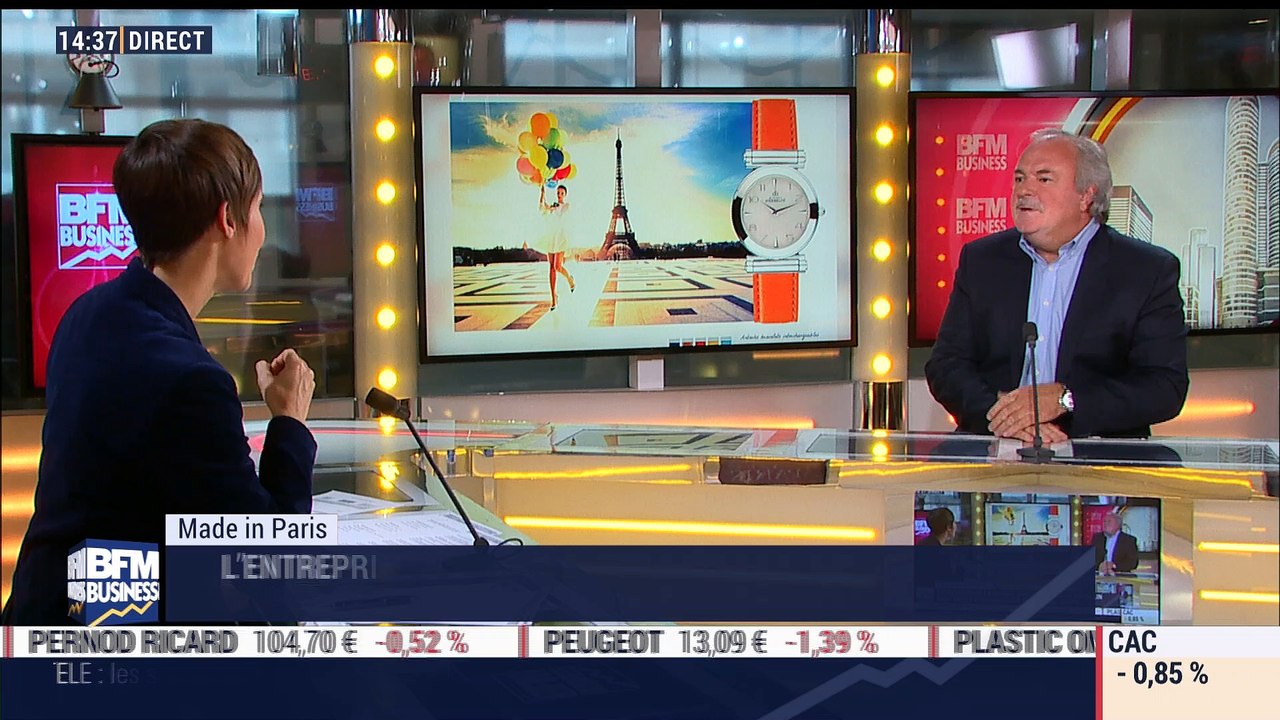 Made in Paris de Michel Herbelin, créateur de montres de haute horlogerie - 04/11