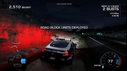 Need for Speed Hot Pursuit Police Chase Gameplay