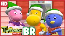 Os Backyardigans são os Elfos de Ação! Aqui para ajudar o Papai Noel!