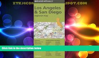 Big Deals  Rand McNally Los Angeles   San Diego, California Regional Map  Best Seller Books Most